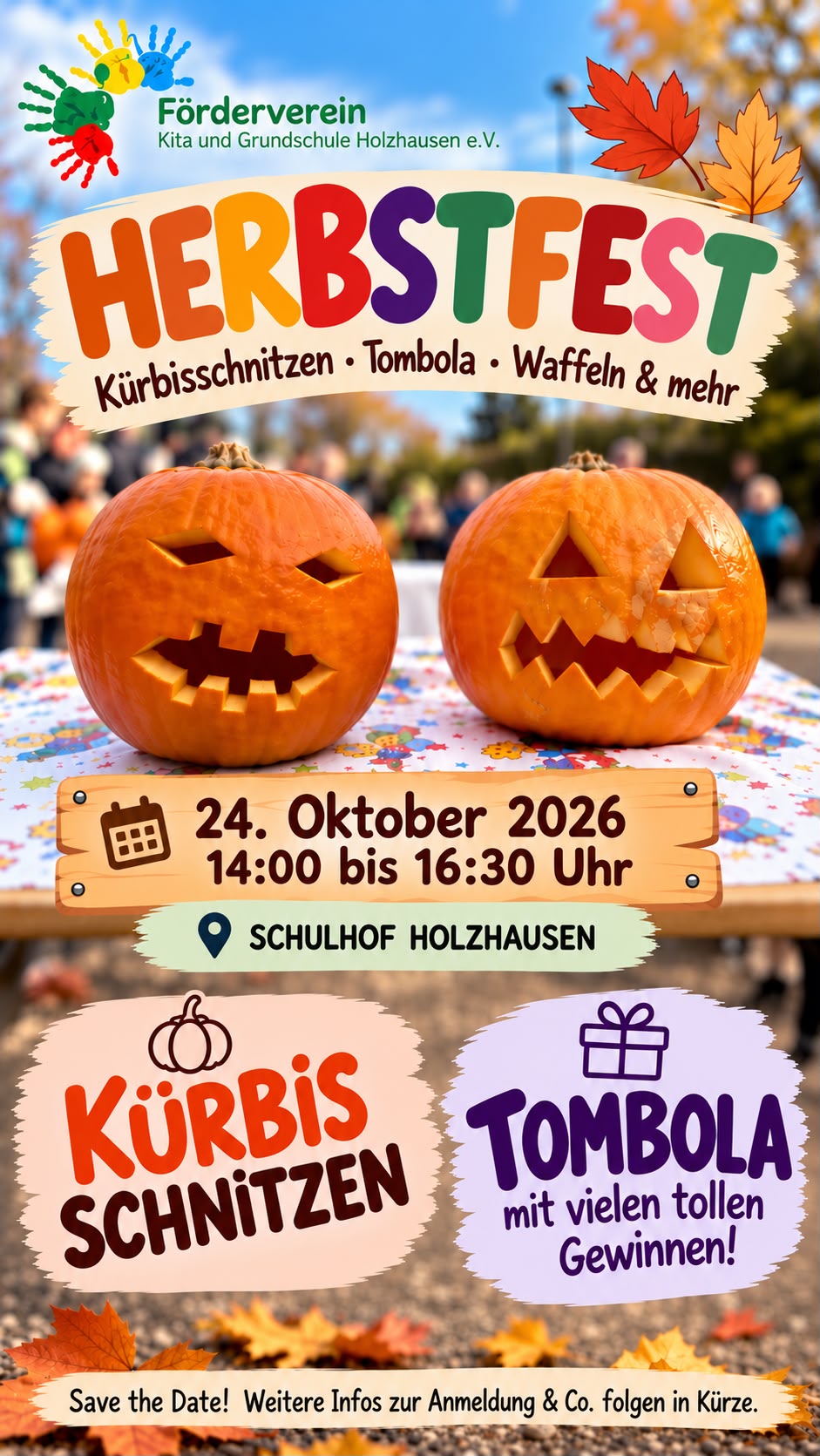 Einladung zum Kürbisschnitzen